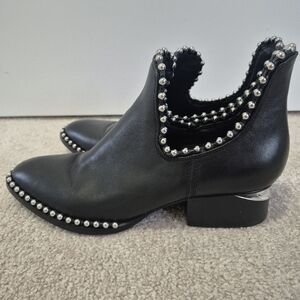 Alexander Wang Kori Studded Ankle Boots, EUR 38, US 8